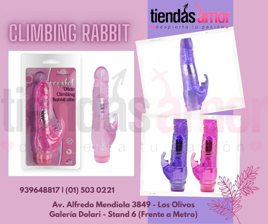 DILDO CRYSTAL CLIMBING RABBIT